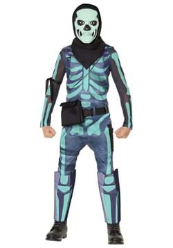 Fortnite Kid's Green Skull Trooper Costume