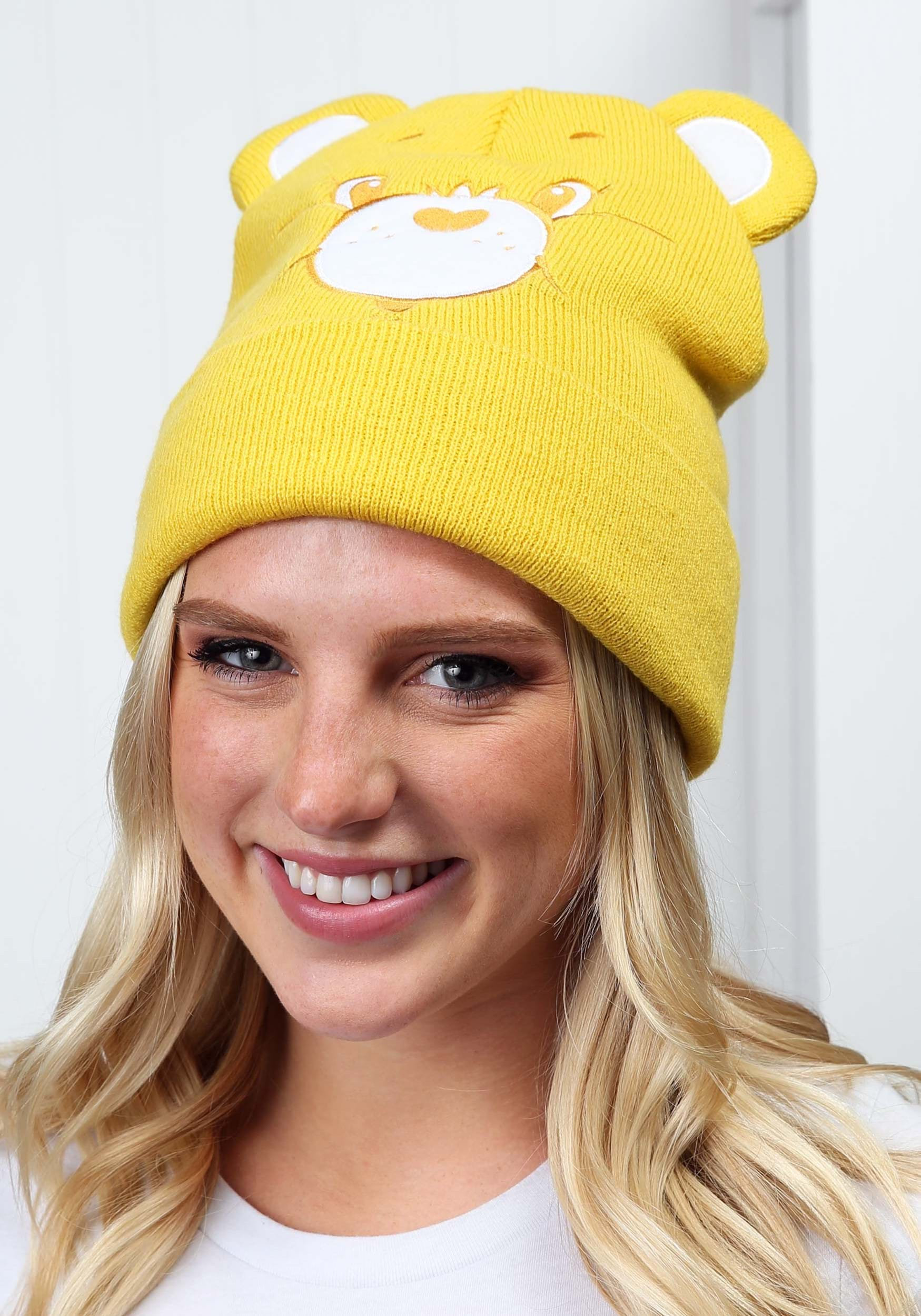 yellow bear hat