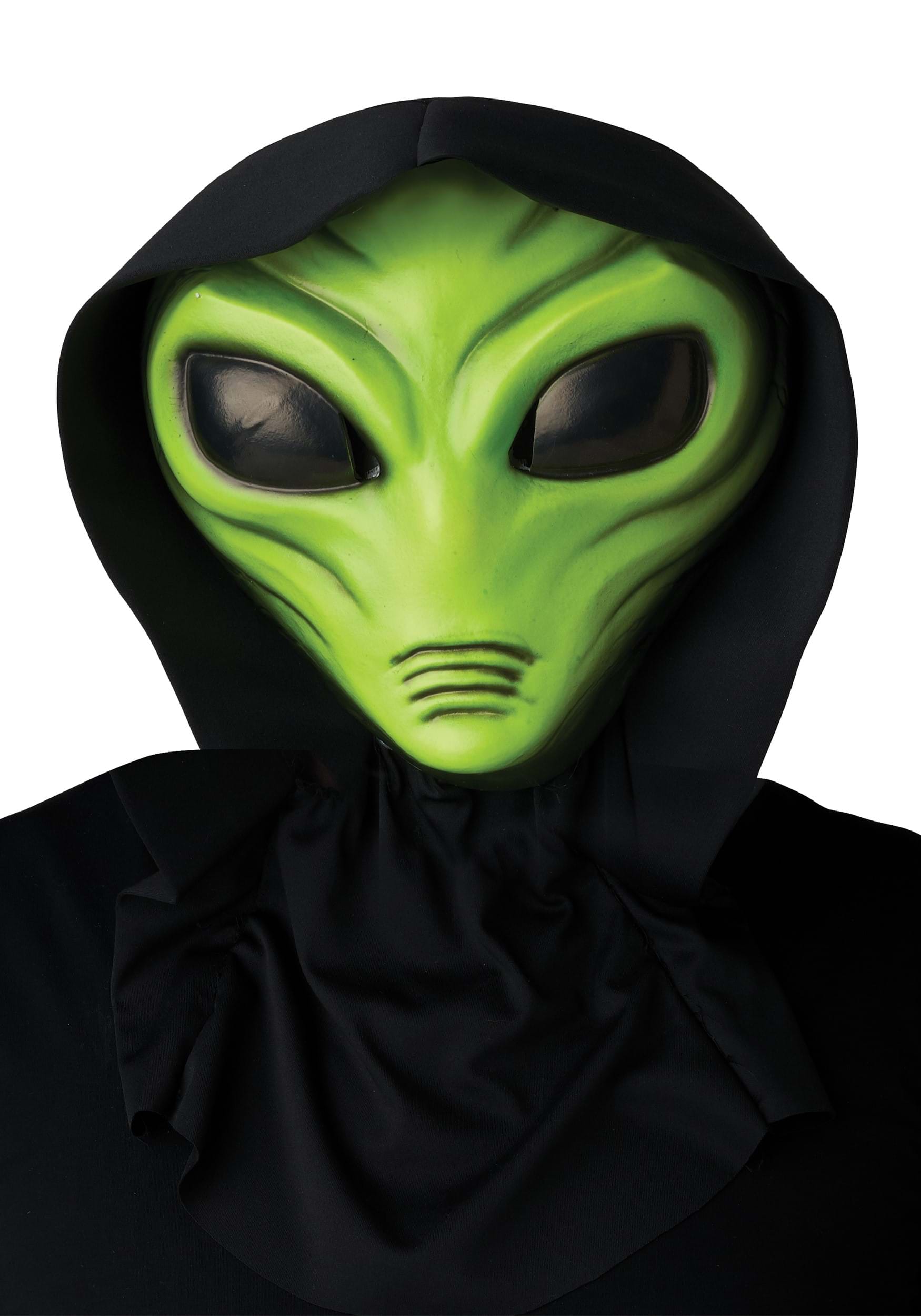 Light Up Green Alien Adult Mask
