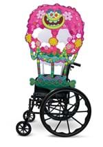 Trolls Wheelchair Cover Adaptive Costume Alt 2