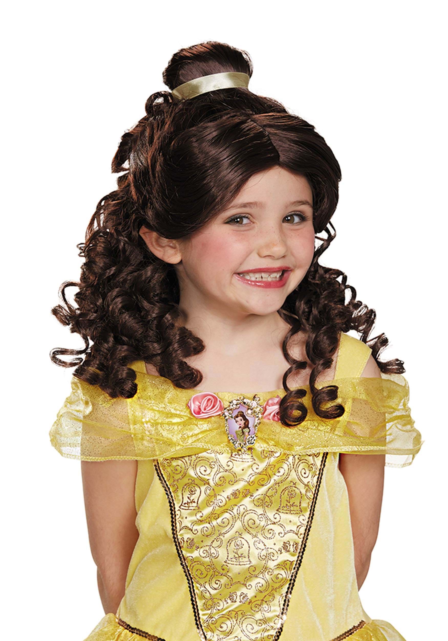 Child Beauty And The Beast Belle Wig