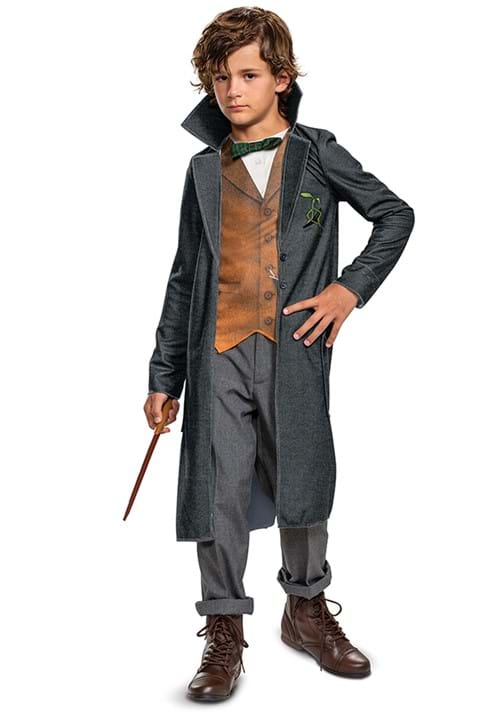 Fantastic Beasts Kids Deluxe Newt Scamander Costume