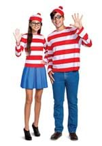 Where's Waldo Adult Classic Wenda Costume Alt 2