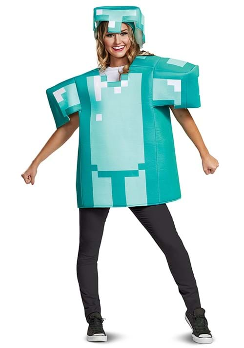 Classic Adult Minecraft Armor Costume