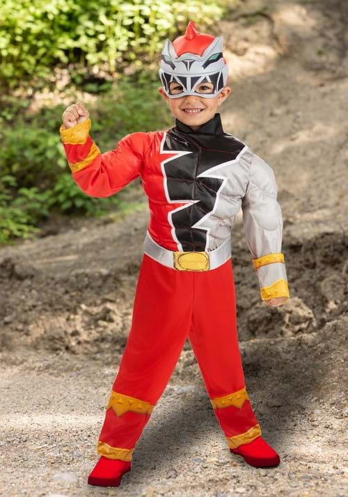 Toddler Power Rangers Dino Fury Red Ranger Costume