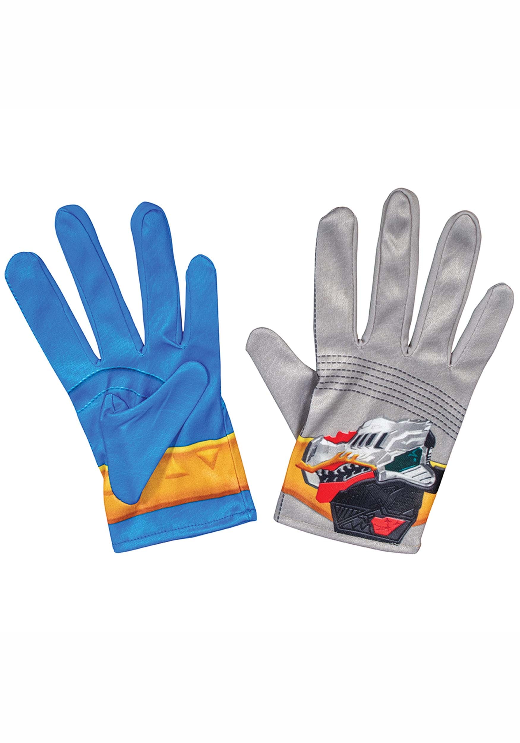 Power Rangers Dino Fury Ranger Blue Kid's Gloves