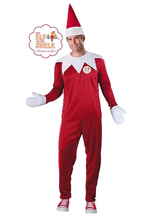 Mens Elf on the Shelf Costume