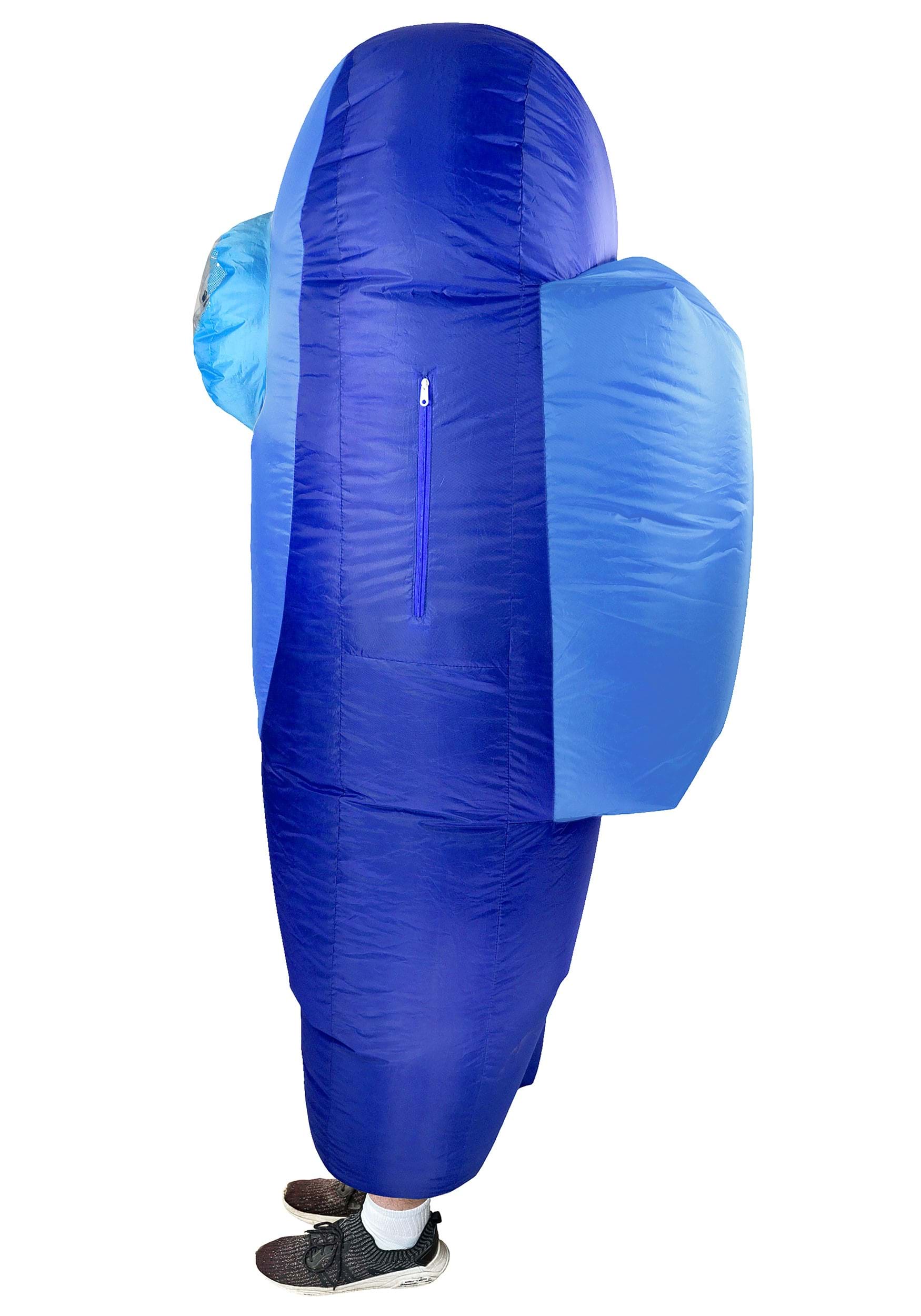 Blue Sus Crewmate Killer Costume For Kids