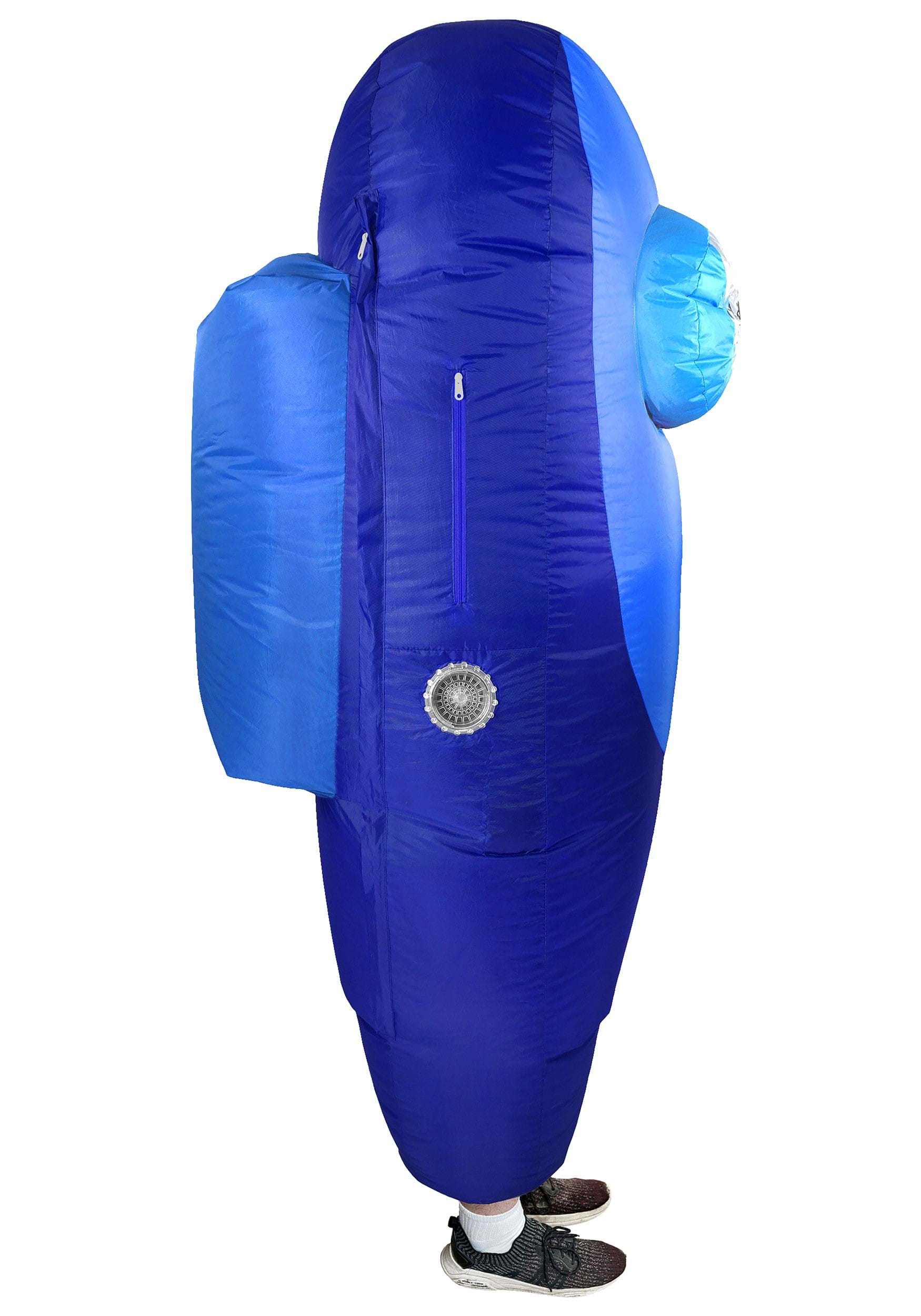 Blue Sus Crewmate Killer Costume For Kids