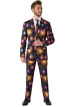 Mens Black Fireworks Suitmeister