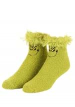 Grinch Fuzzy Socks Alt 1