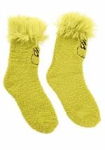 Grinch Fuzzy Socks Alt 3