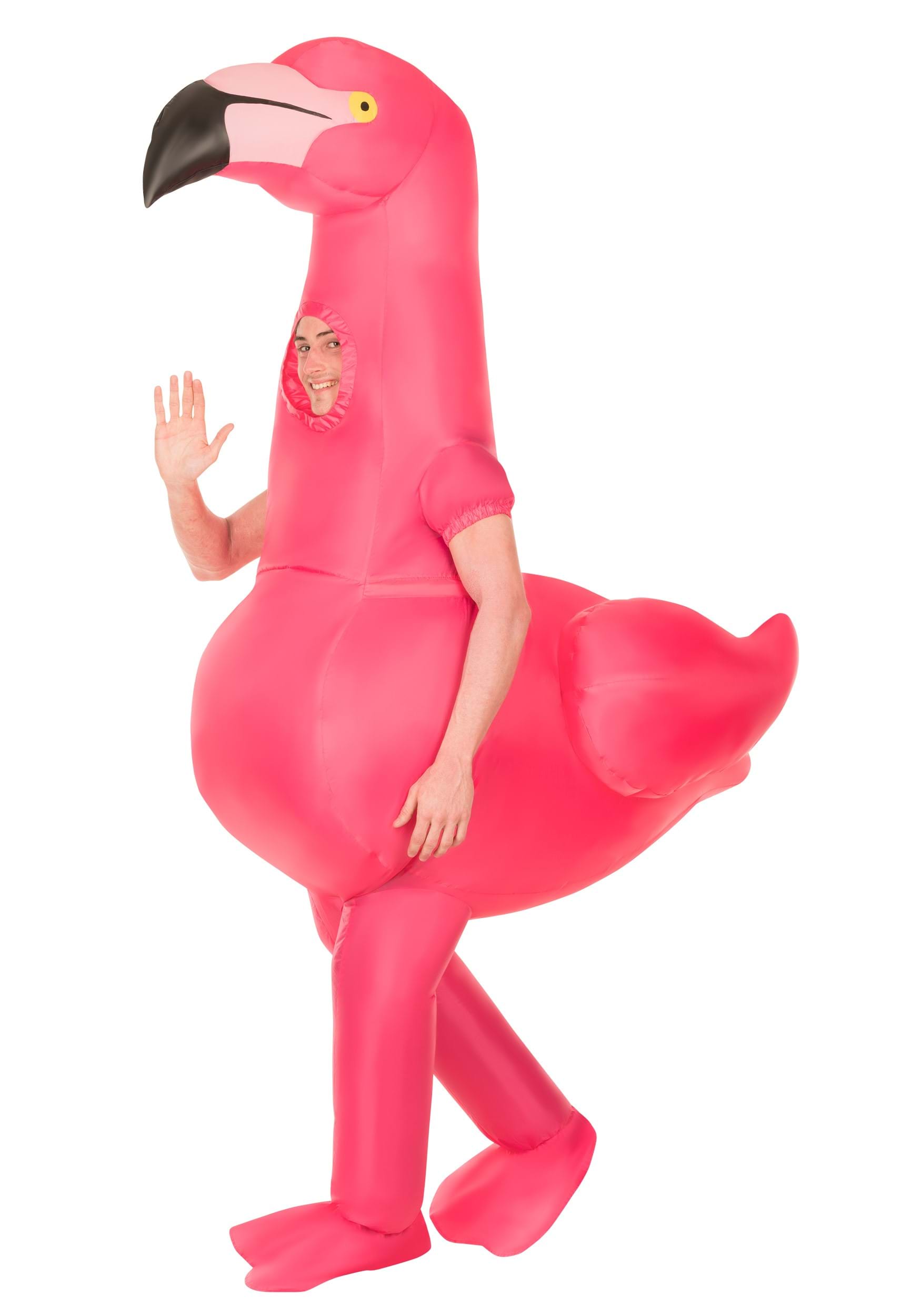 Inflatable Pink Flamingo Adult Costume , Inflatable Animal Costumes