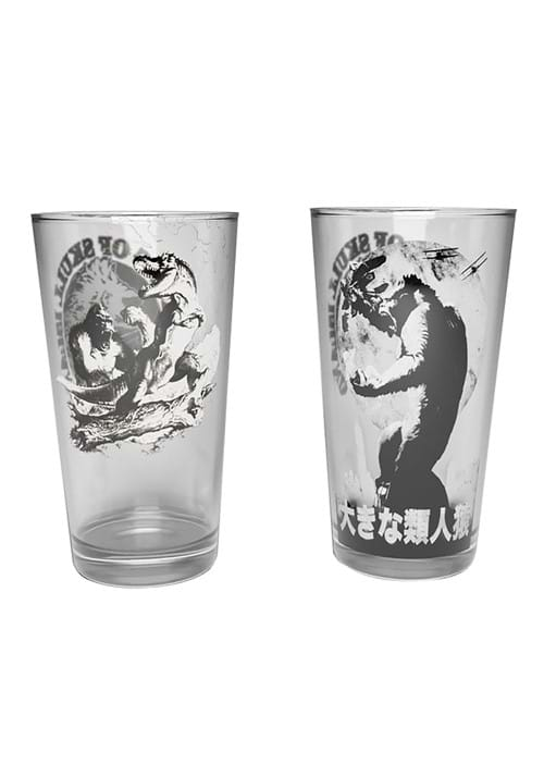 Set of 2 King Kong Pint Glasses