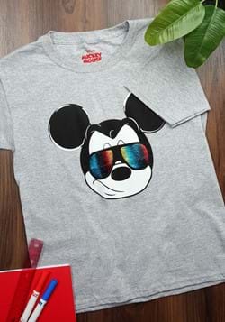 Boys/Youth Mickey Mouse Rainbow Foil Glasses Shirt