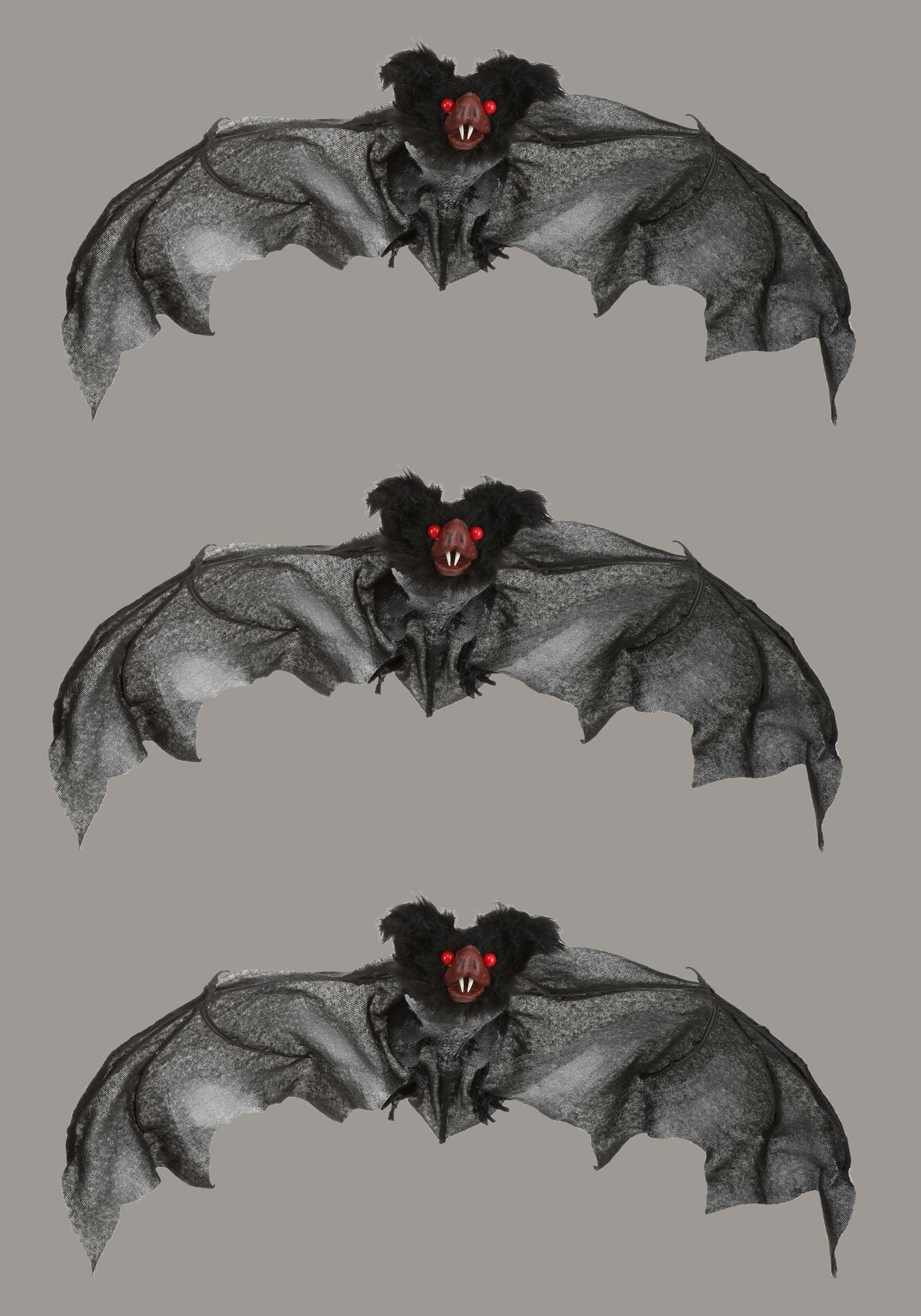 3-pack Black Bat , Bat Decorations
