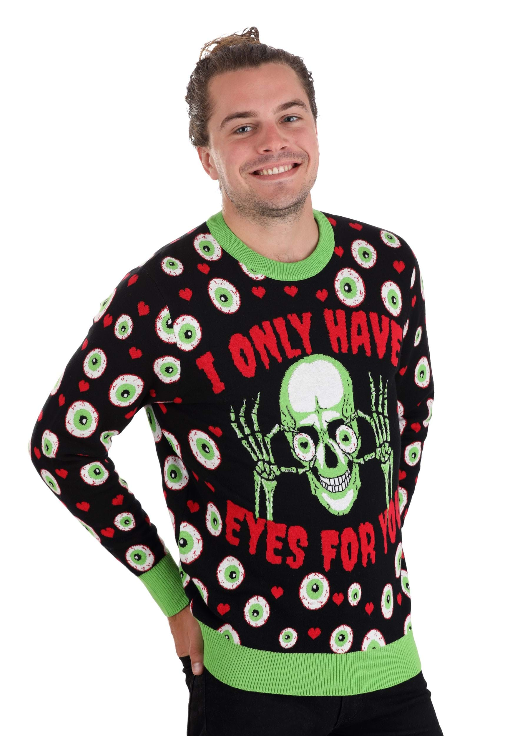 Adult Only Have Eyes For You Valentines Day Sweater , Holiday Sweaters