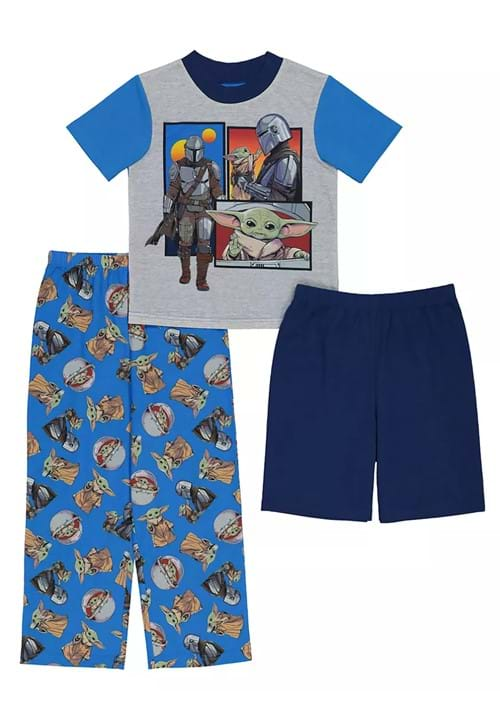 3 Pc Boys Mandalorian Story Sleep Set