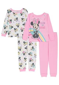 4 Pc Toddler Girls Minnie Follow Your Dreams Sleep