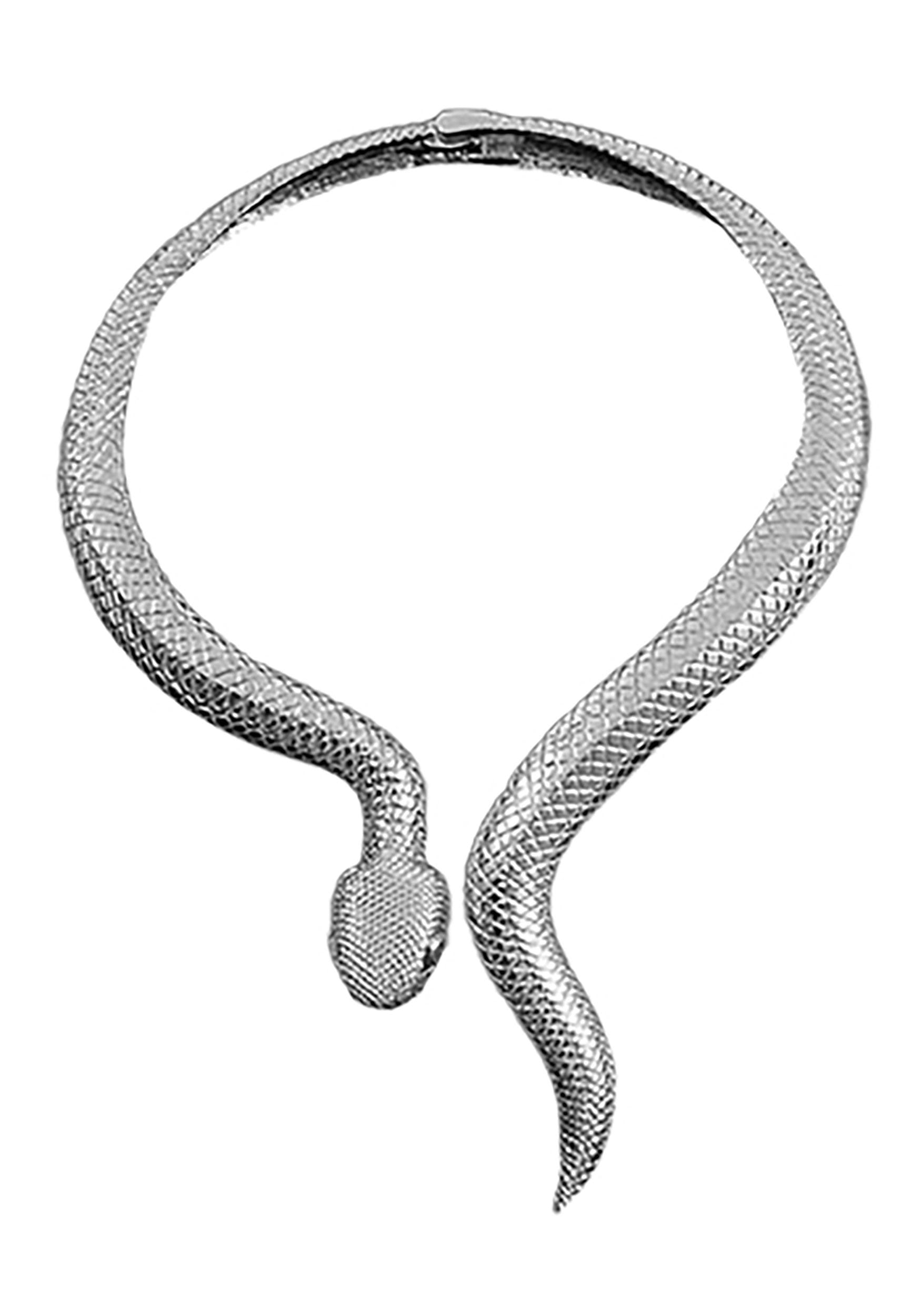 Snake Choker Hinged Necklace