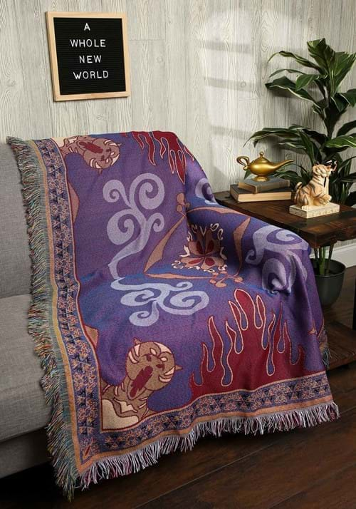 Aladdin Magic Carpet Tapestry Throw