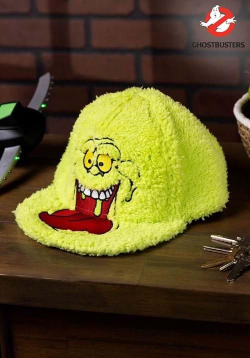 Slimer Fuzzy Cap