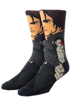 Marvel The Winter Soldier 360 Character Crew Sock