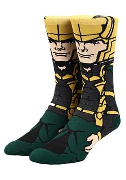 Marvel Loki 360 Character Socks