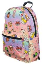 90s Nick Toons Rainbow Backpack Alt 1