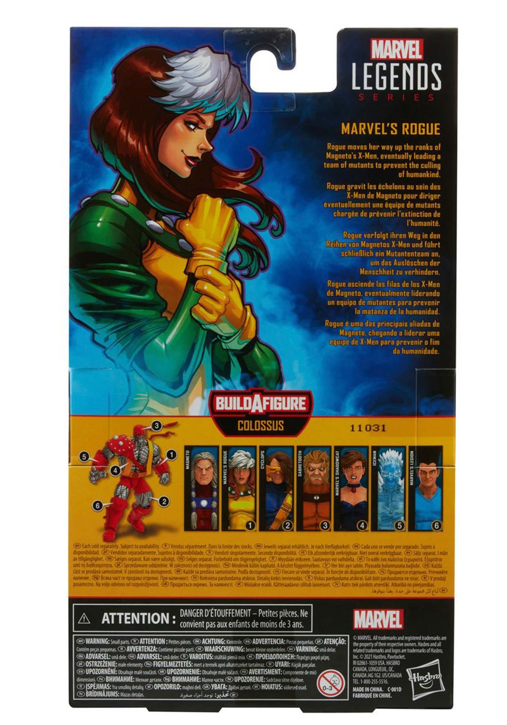 X-Men Age Of Apocalypse Marvel Legends Marvel's Rogue 6 Inch Action Figure