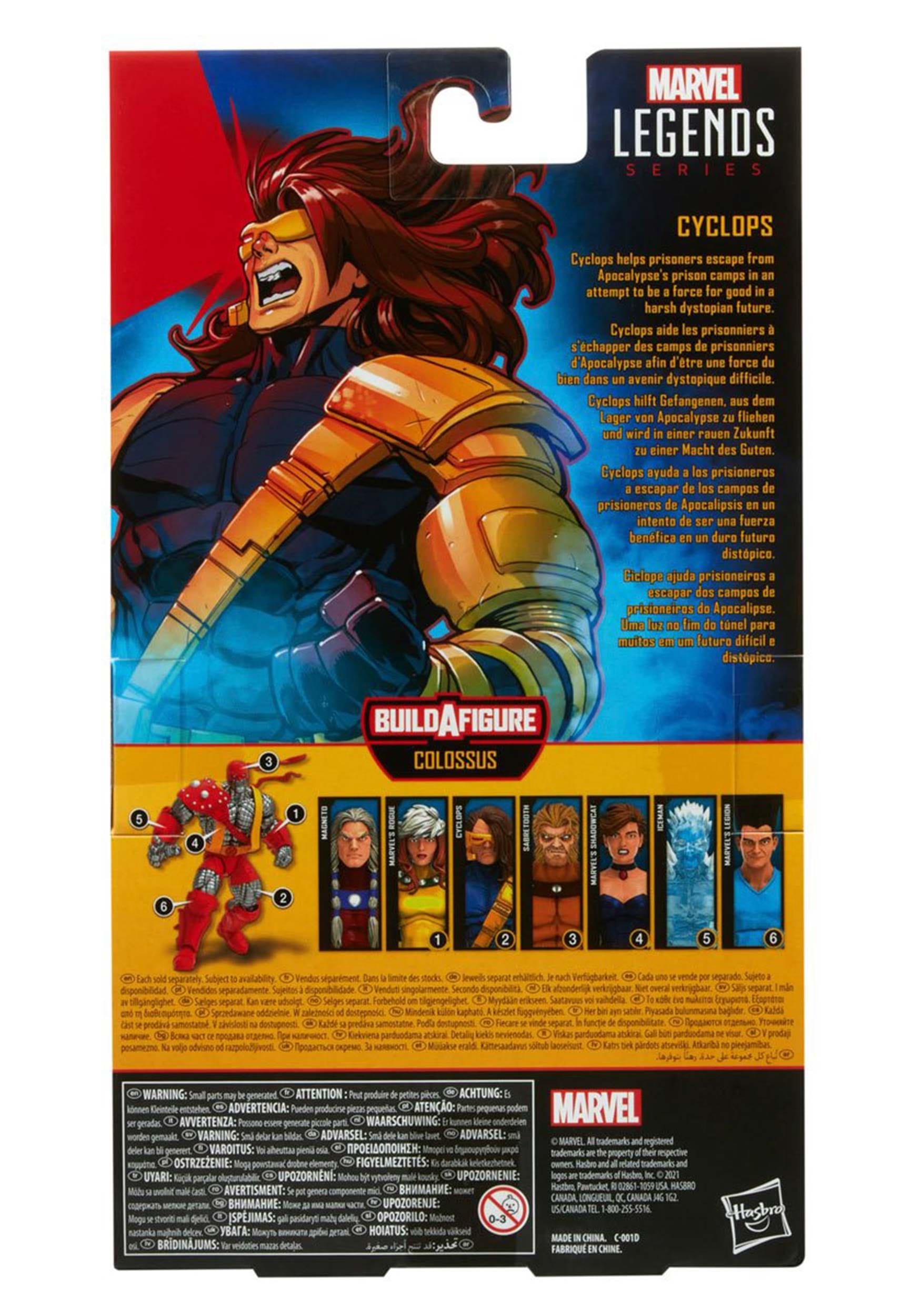 X-Men Age Of Apocalypse Marvel Legends Cyclops 6-Inch Action Figure