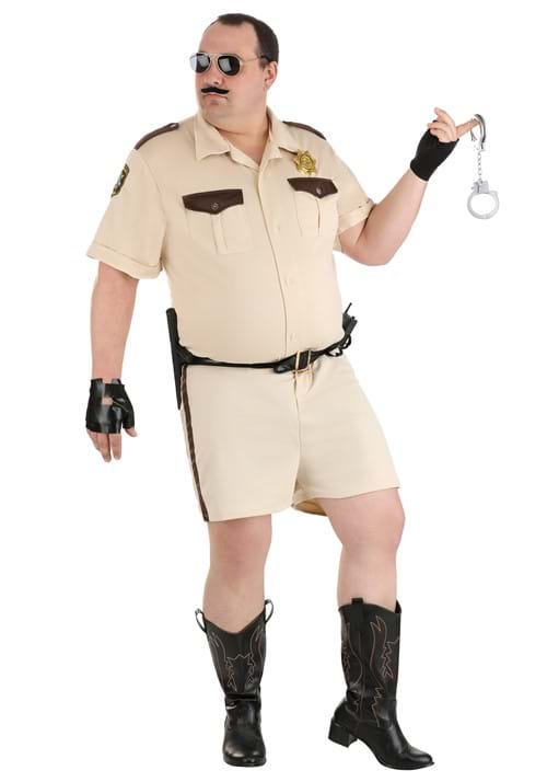 Reno 911 Deluxe Plus Size Adult Lt. Dangle Costume