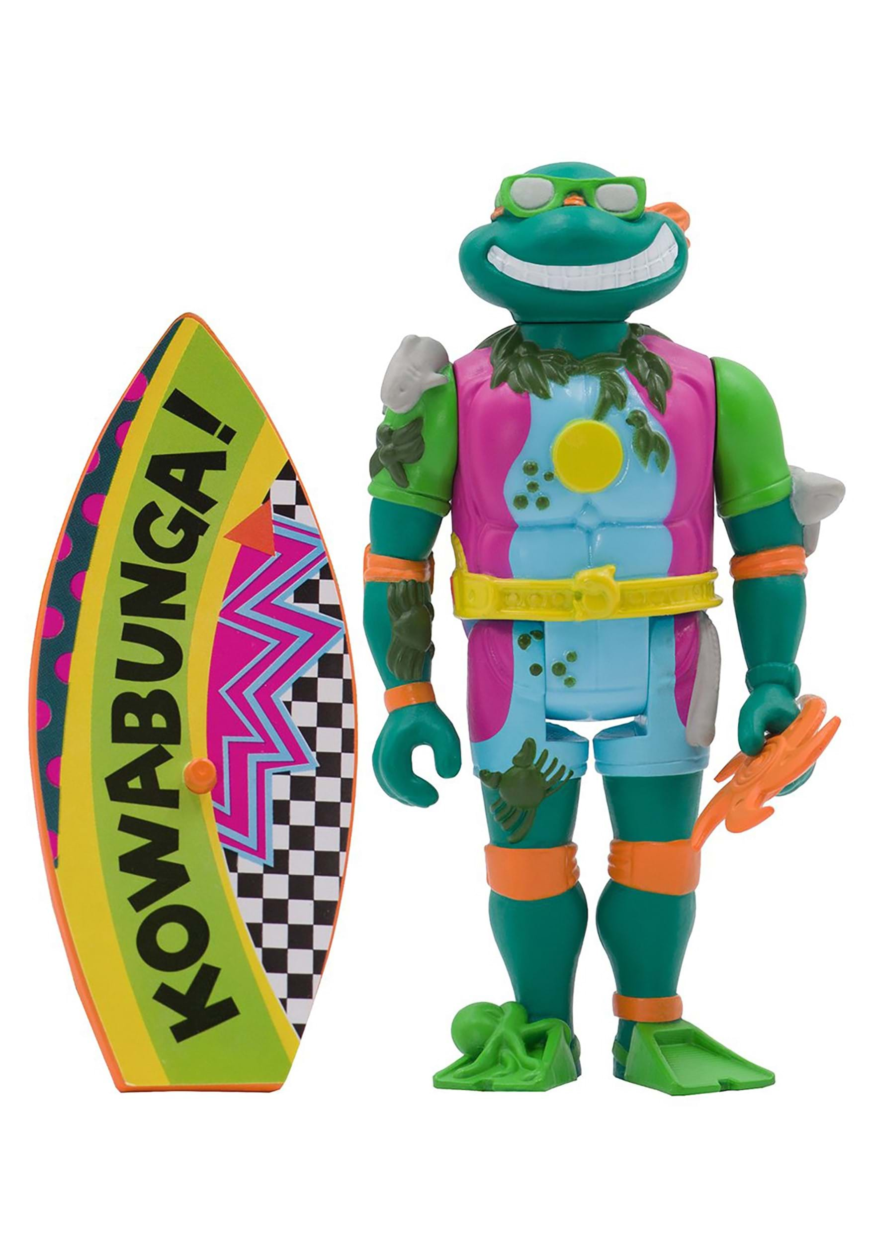 teenage mutant ninja turtles mike the sewer surfer figure