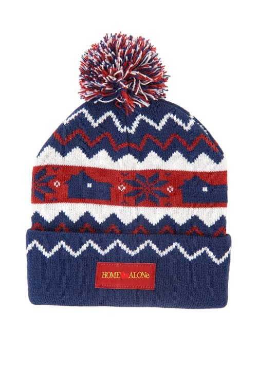 Home Alone Intarsia Knit Pom Beanie-1