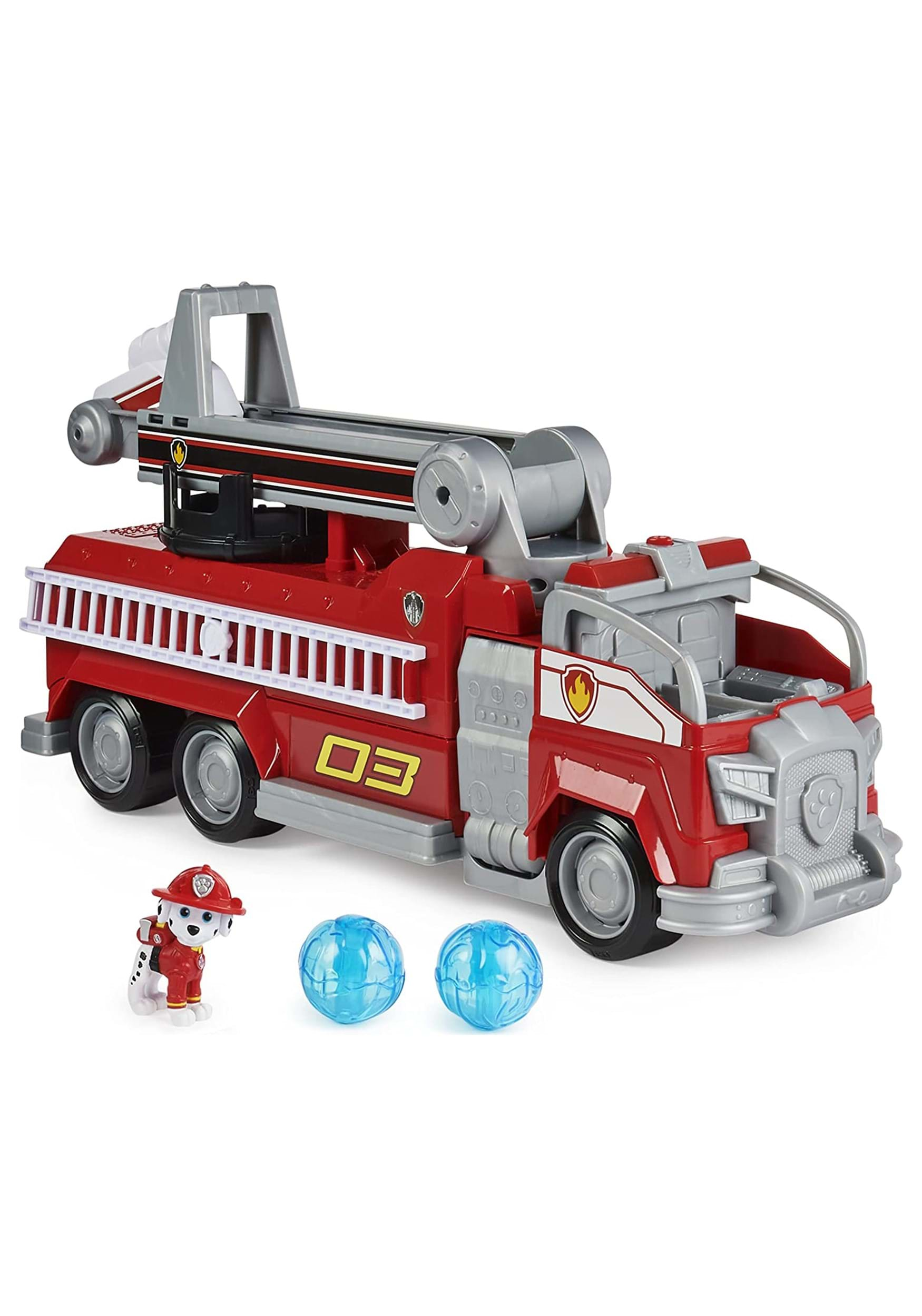 paw patrol marshall's powered up fire truck