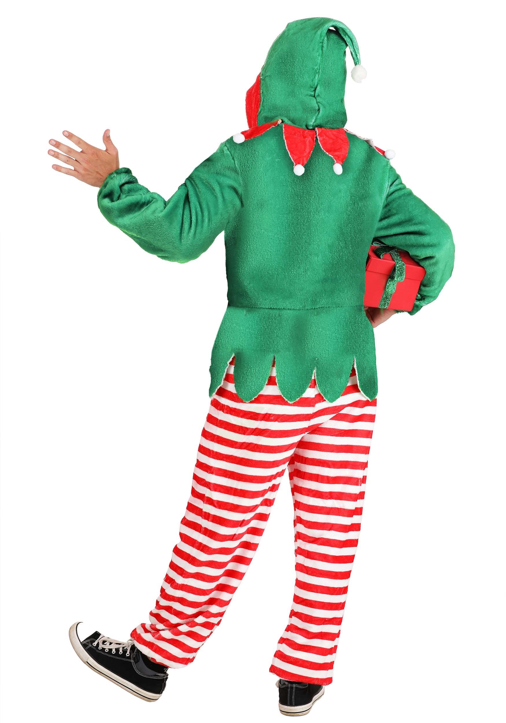 Elf Adult Jumpsuit Costume