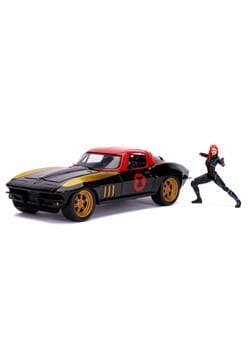 Marvel 1 24 Scale 66 Chevy Corvette Black Widow