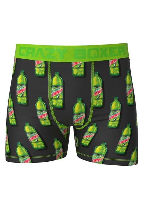 Crazy Boxers Men Boxer Briefs 8 BIT DO THE DEW