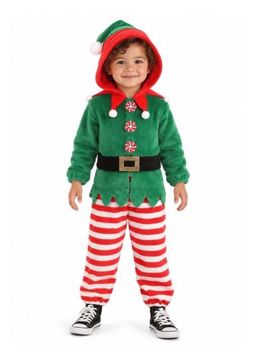 Toddler Elf Jumpsuit Costume Upd 1