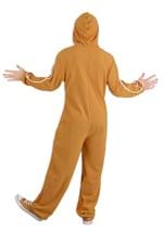 Gingerbread Man Onesie Costume for Adults Alt 1