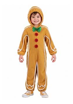 Toddler Gingerbread Man Onesie Costume upd
