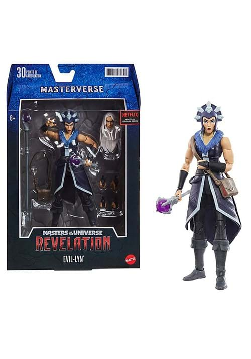 MOTU Revelation Evil Lyn Modern Action Figure UPD