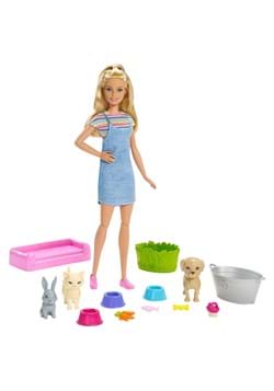 Barbie Play N Wash Pets Doll Playset