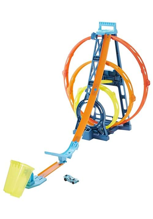 Hot Wheels Track Builder Unlimited Triple Loop Kit