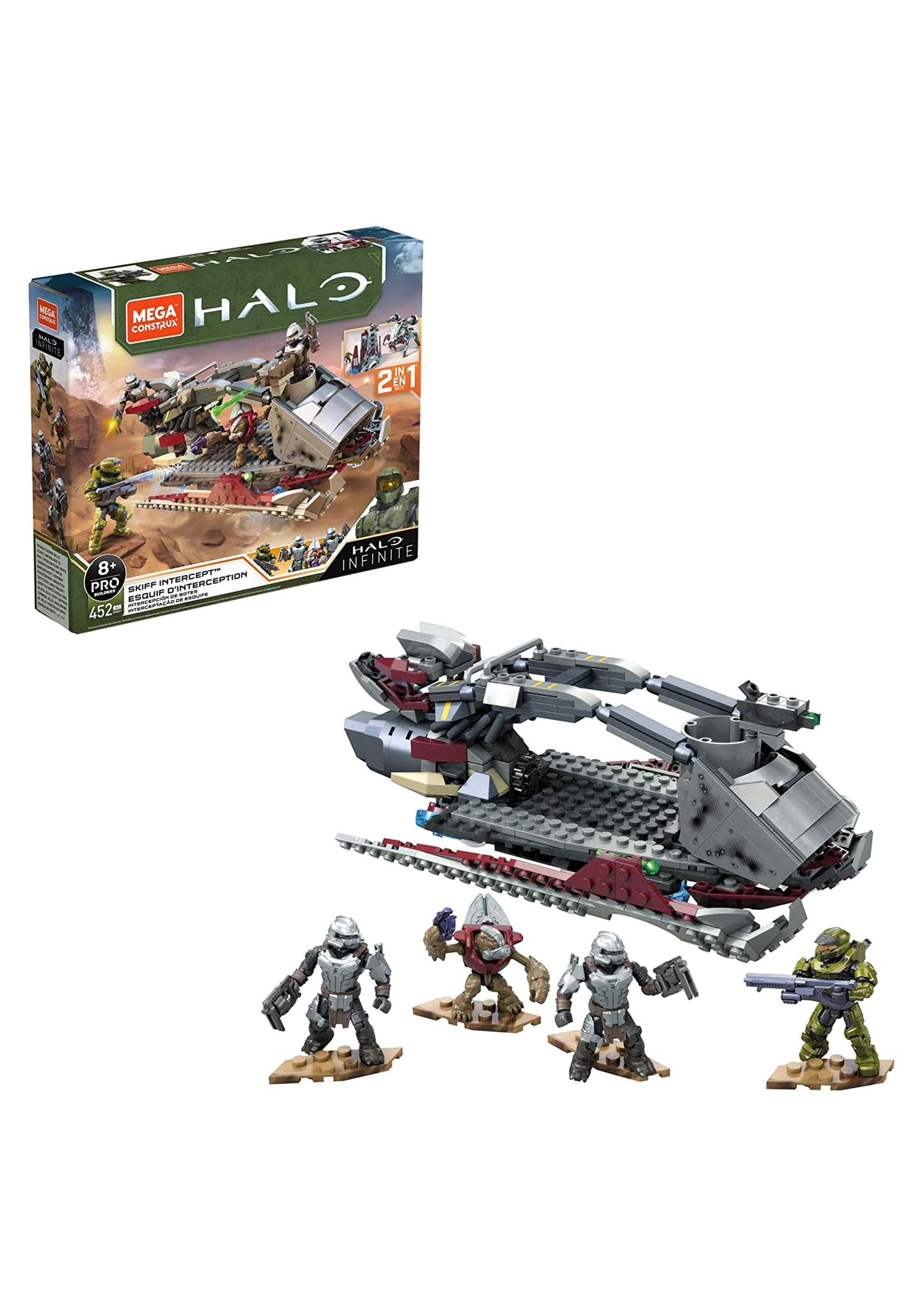 mega construx halo skiff intercept