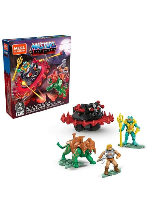 Mega Construx Masters of the Universe Battle Cat vs Roton