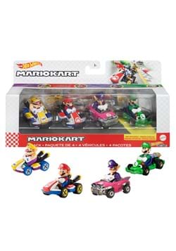 Hot Wheels Mario Kart Die Cast 4 Pack 1-1