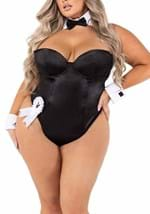 Plus Size Women's Black Playboy Bunny Costume