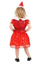 Christmas Santa Girls Toddler Costume Dress Alt 1