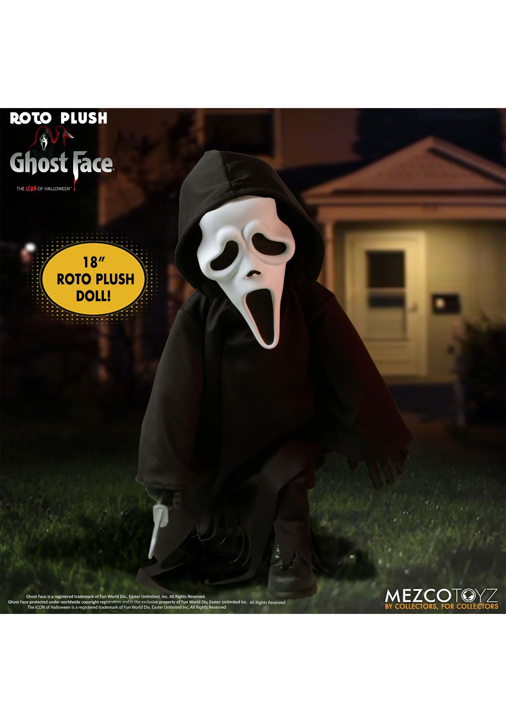 Mezco Scream Ghost Face Roto Soft Doll